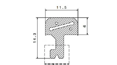 Coach Door Safety Edge