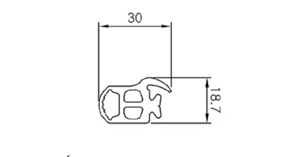 Sensitive Safety Edge for Train Doors