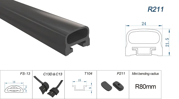 Rubber Safety Edge for Auto Machine