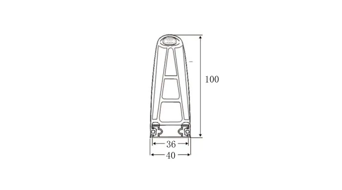 Rubber Sensing Edge for Lifting Platform