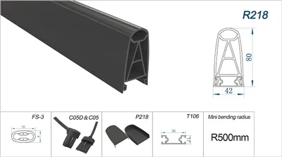 Rubber Safety Edge for Stage
